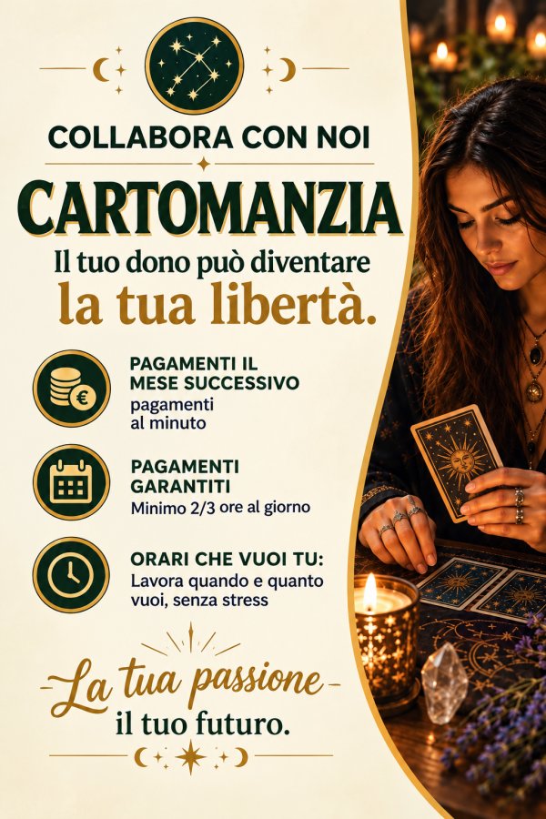 LAVORA CON LA TUA PASSIONE!