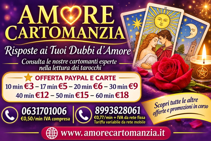 AMORE CARTOMANZIA – Risposte ai Tuoi Dubbi d’Amore
