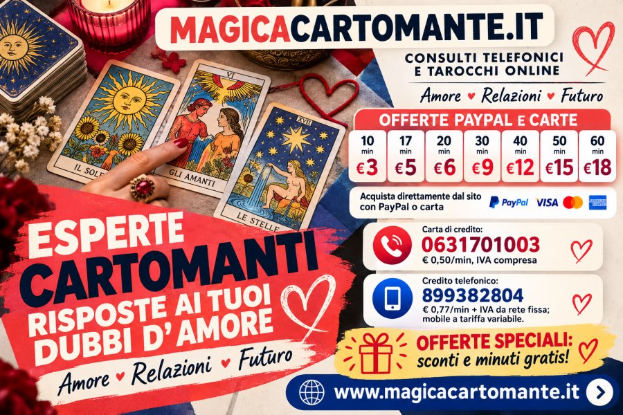 Esperte Cartomanti: Risposte ai Tuoi Dubbi d’Amore a Basso Costo