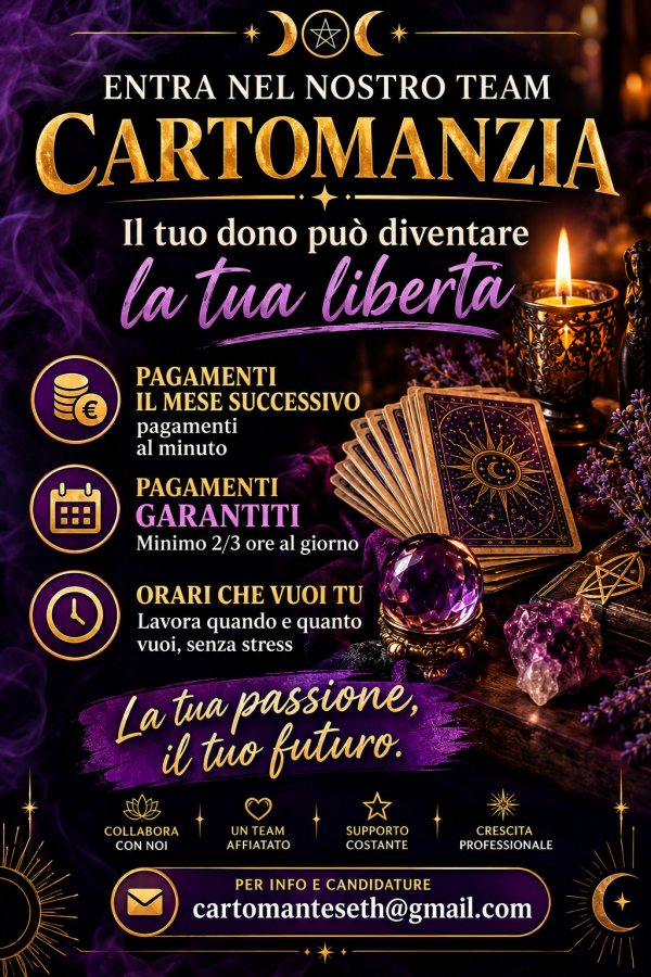 CERCASI CARTOMANTI