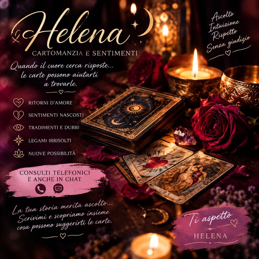 ✨Helena Ti aspetta IL CUORE HA DOMANDE CHE NON PUÒ PIÙ TENERE DENTRO❤️
