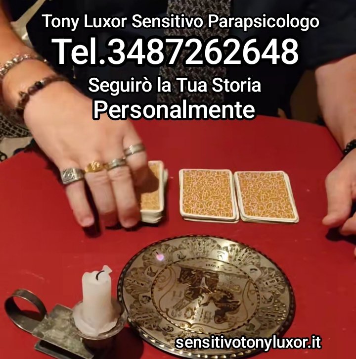 Sensitivo parapsicologo Tony Luxor.3487262648
