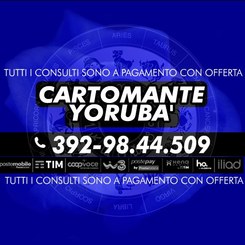 Se Hai Bisogno della Verità Contatta Ora il Cartomante Yorubà