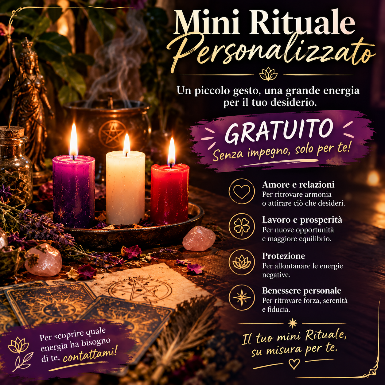 RITUALI ESOTERICI PERSONALIZZATI